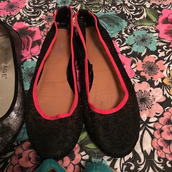 Bundle of 4 pairs of used flats all size 6.5 - Picture 3 of 7